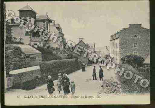 Ville de SAINTMICHELENGREVE Carte postale ancienne